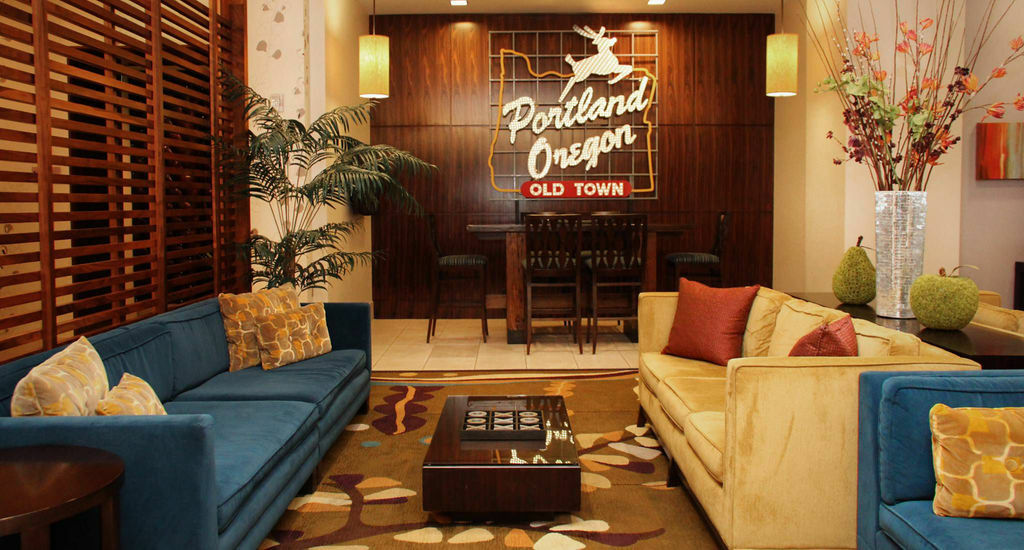 Courtyard By Marriott Portland City Center Bagian luar foto